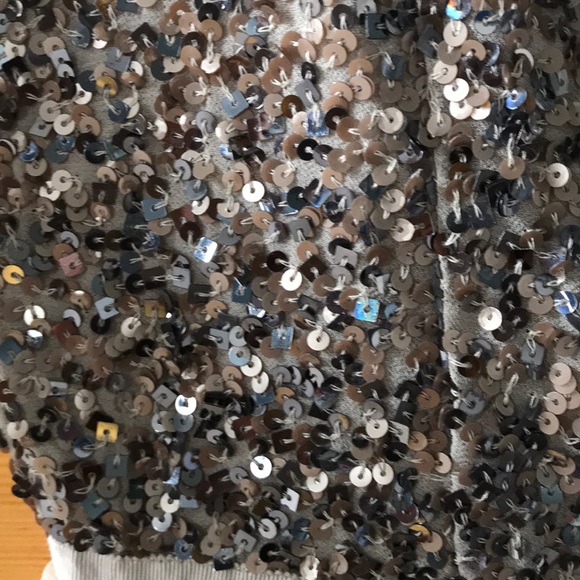 Armani Exchange strappy sparkly dress with ruffles - Picture 2 of 6